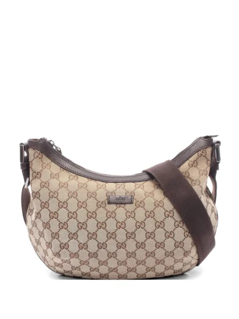 Gucci Pre-Owned 2000s GG canvas shoulder bag Neutrals 1074743