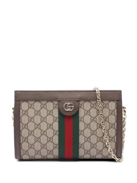 Gucci Pre-Owned Ophidia GG Supreme shoulder bag Neutrals 1075450