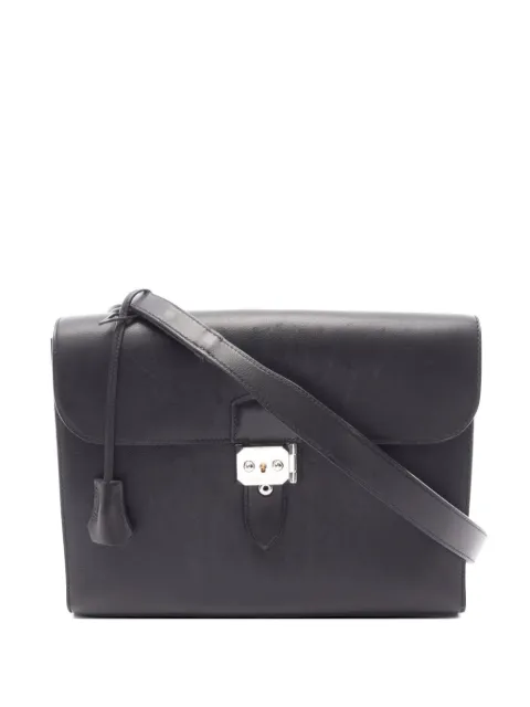 Hermès Pre-Owned 2021 Sac à Dépêches 29 shoulder bag Black 1075652Z