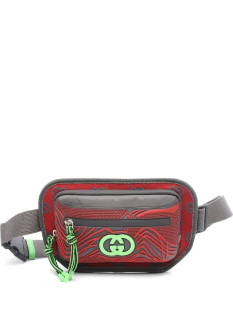 Gucci Pre-Owned 2010s GG Interlocking G belt bag Grey 1074751