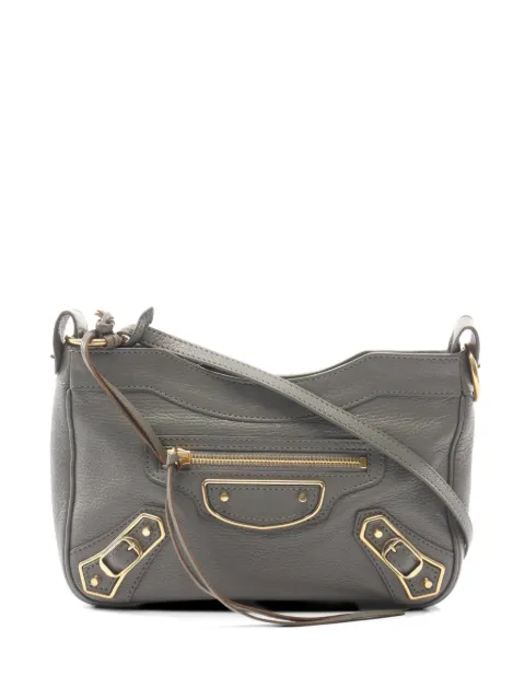 Balenciaga Pre-Owned 2000s metallic edge shoulder bag Grey 1074252