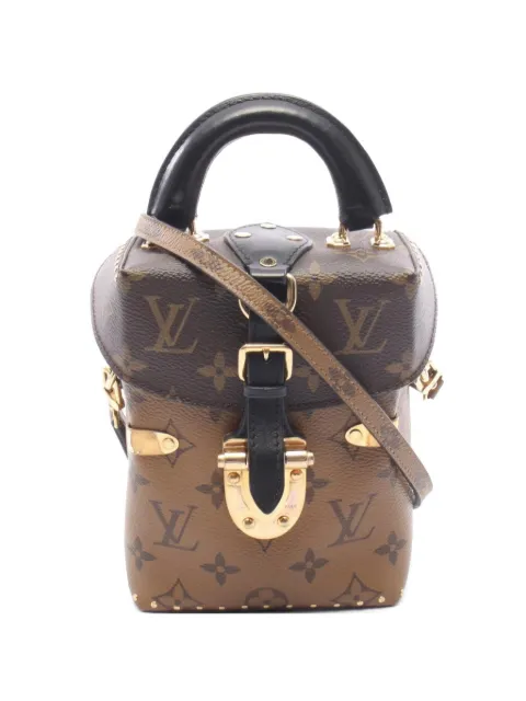 Louis Vuitton Pre-Owned 2016 Monogram Camera Box leather shoulder bag Brown 1076644PL4126