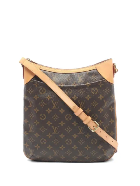 Louis Vuitton Pre-Owned 2010 MM Odeon monogram-pattern shoulder bag Brown 1074749CA4170