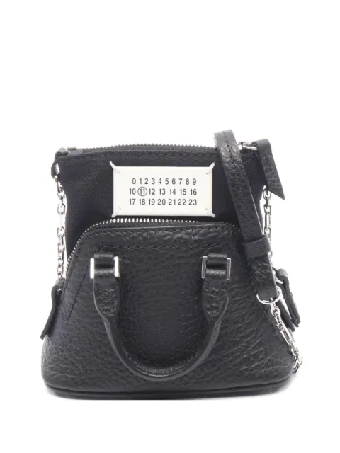 Maison Martin Margiela Pre-Owned 2020s micro 5AC two-way handbag Black 1075797