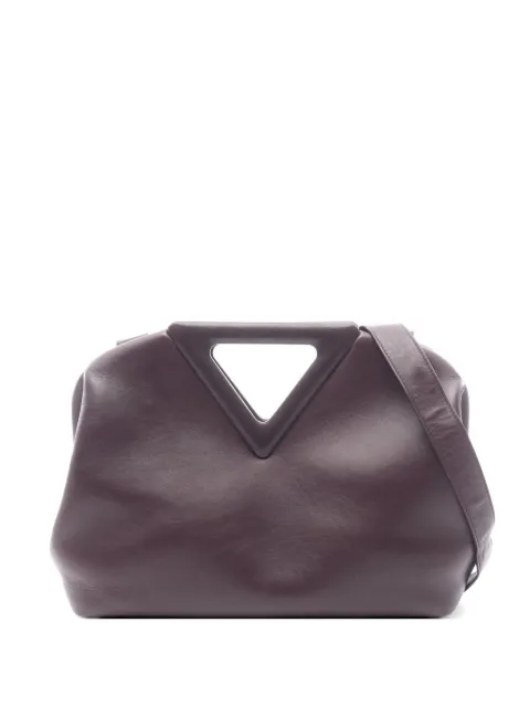 Bottega Veneta Pre-Owned medium leather shoulder bag Purple 1075246