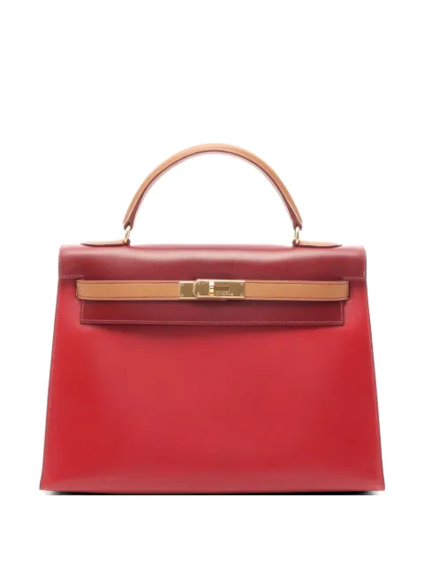 Hermès Pre-Owned 1997 32 Kelly tote bag Red 1075737AINSQUARE