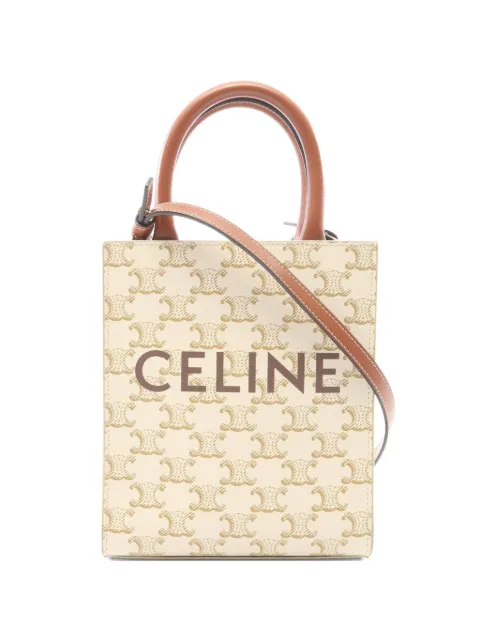 Celine Pre-Owned 2010s Triomphe handbag Neutrals 1074642