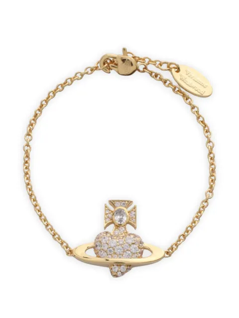 Vivienne Westwood Pre-Owned Orb Agnatha bracelet Gold 1074833