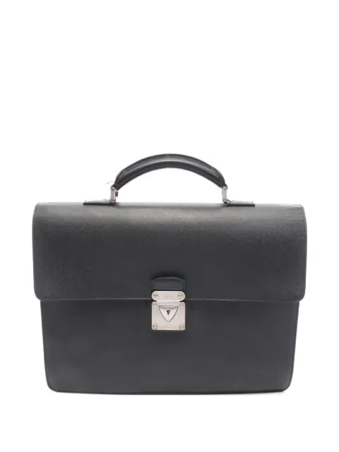 Louis Vuitton Pre-Owned 2008 Robusto 1 leather briefcase Grey 1075707BA2028
