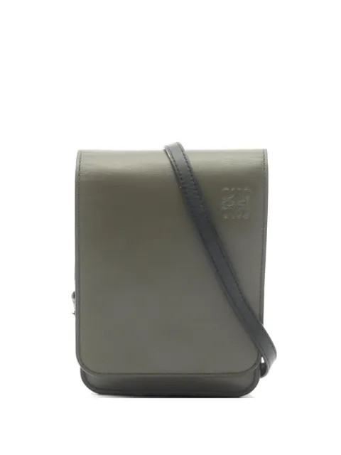 Loewe Pre-Owned Gusset Flat crossbody bag Green 1075664