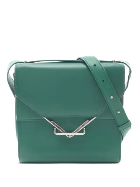 Bottega Veneta Pre-Owned 2010s The Clip shoulder bag Green 1075244