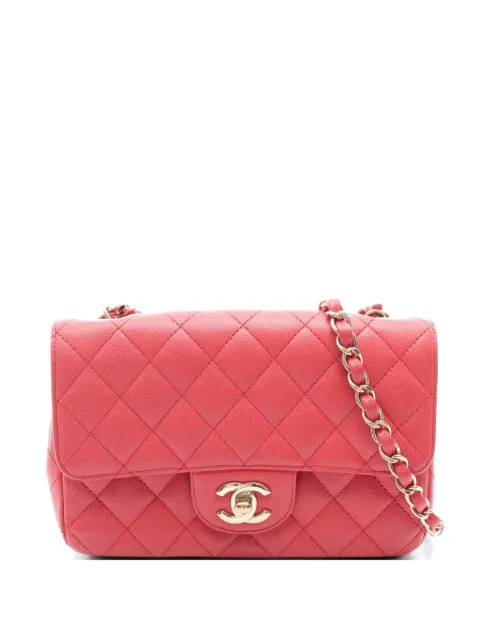CHANEL Pre-Owned 2016-2017 Matelassé chain shoulder bag Pink 107568123910389