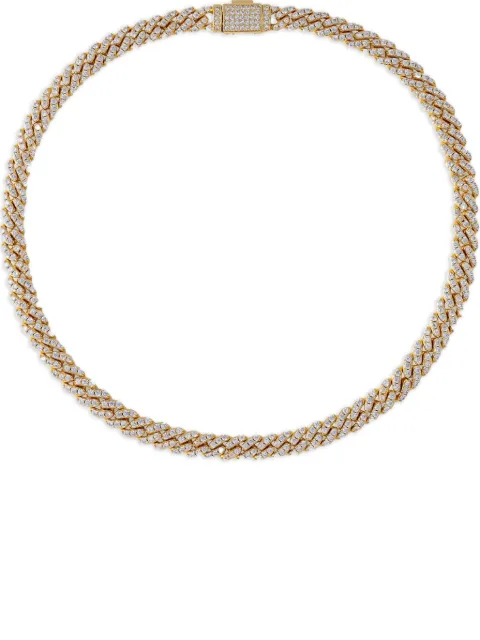 Crystal Haze Classic Mexican crystal-embellished necklace Gold CH55518761