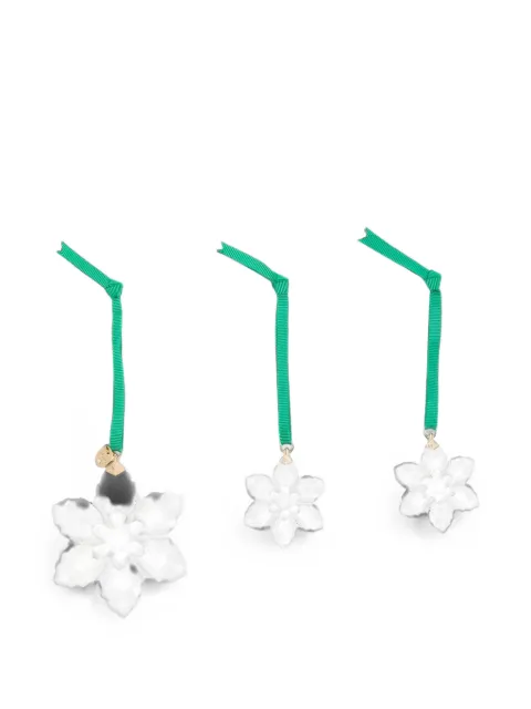 Swarovski Annual Edition snowflake ornament set of 3 pieces White 5732527