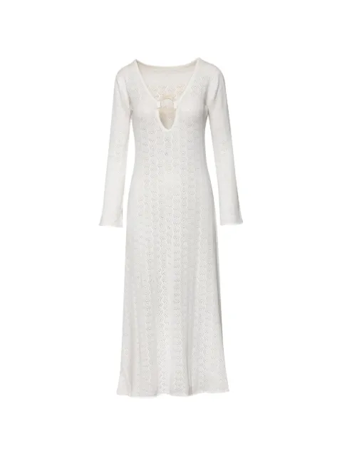 Baobab Moon ring-detail maxi dress Neutrals 6460160