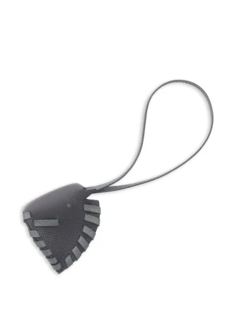Hermès Pre-Owned 2025 Cheval Tresse Epsom-leather bag charm Black 1076444K