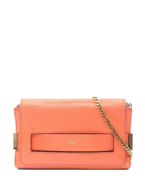 Chloé Pre-Owned 2000s Elle cross body bag Orange 1070266