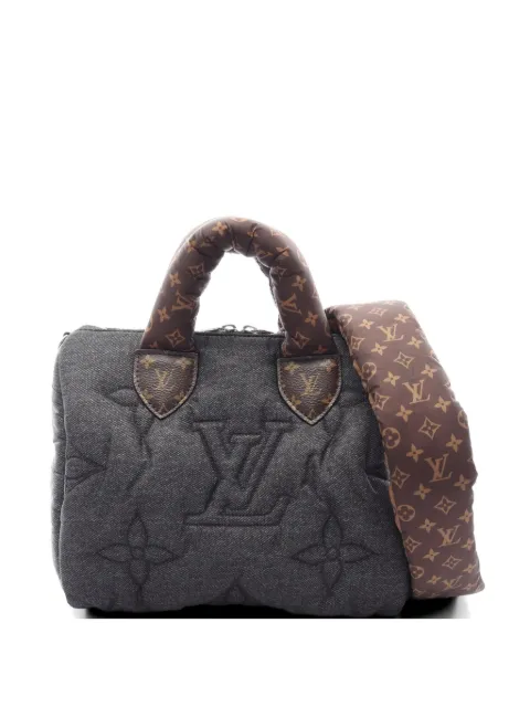 Louis Vuitton Pre-Owned 2021 Speedy Bandoulière 25 LV Pillow two-way handbag Grey 1075646