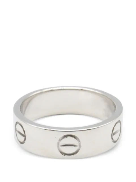 Cartier 10s Love ring Silver 1074046FB9333
