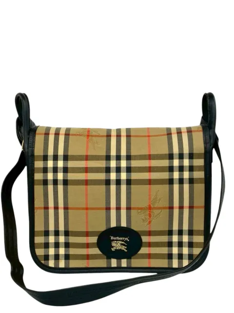 Burberry Pre-Owned 20th Century Nova Check crossbody bag Brown XS91H79ZT5W8V4L7