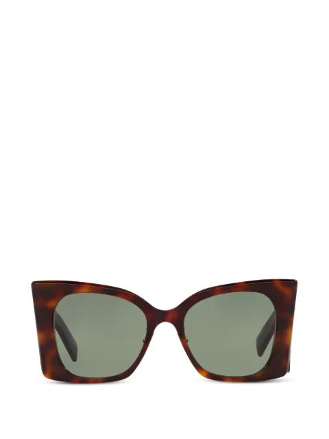 Saint Laurent Blaze square-frame sunglasses Brown YS0004894402J1
