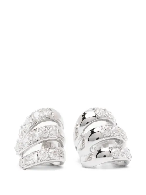 Swarovski Vienna swan ear cuffs Silver 5749071