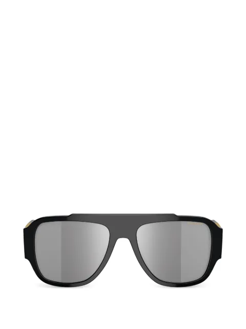 Versace Eyewear Medusa plaque sunglasses Black VE4436UGB1Z3