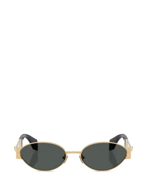Versace Eyewear oval-frame sunglasses Gold VE2301152387