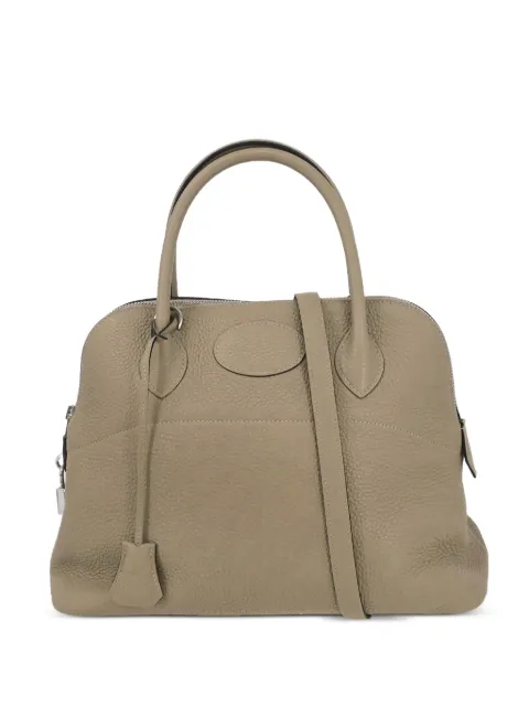 Hermès Pre-Owned 2017 31 Bolide 31 leather handbag Neutrals 156227