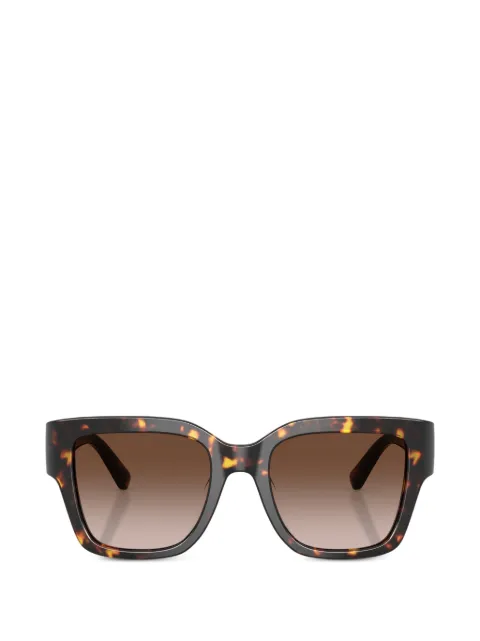 Tory Burch Miller square-frame sunglasses Brown TY7228U198113