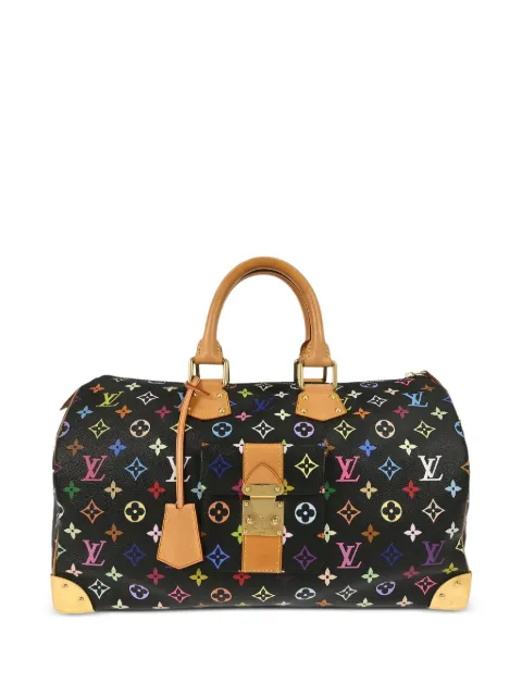 Louis Vuitton Pre-Owned x Takashi Murakami 2013 40 Speedy handbag Black 136464