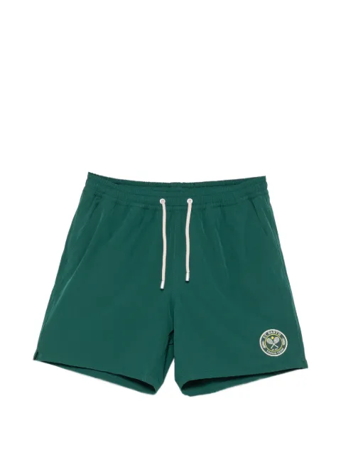 MC2 Saint Barth Comfort logo-patch swim shorts Green COM0007