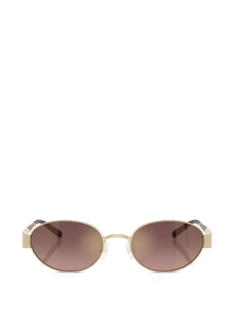 Tory Burch Miller oval-frame sunglasses Gold TY611633466F