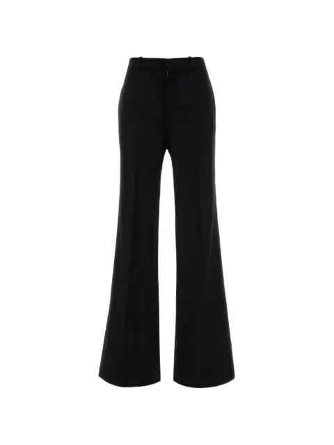 Chloé pressed-crease flared trousers Black CH26APA36067