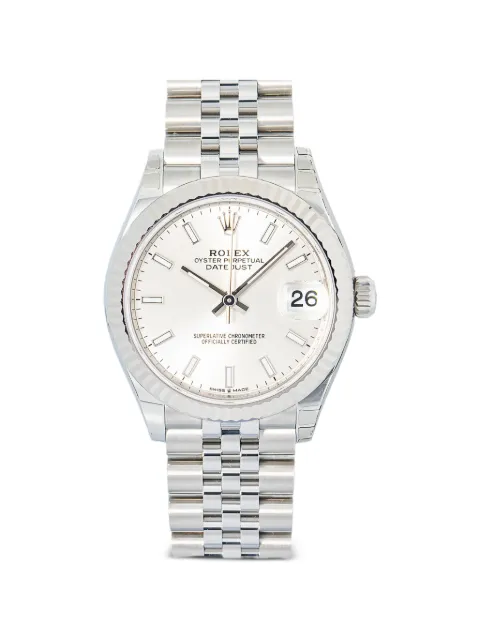 Rolex Datejust watch 31mm Silver 77080
