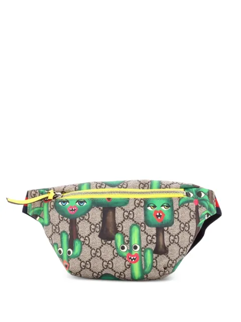Gucci Pre-Owned Children's Printed GG Coated Canvas belt bag Brown YQTZT1O5VHFH10TF
