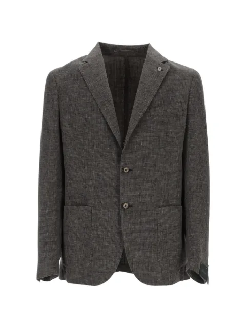 BRANDO single-breasted blazer Grey 288455049