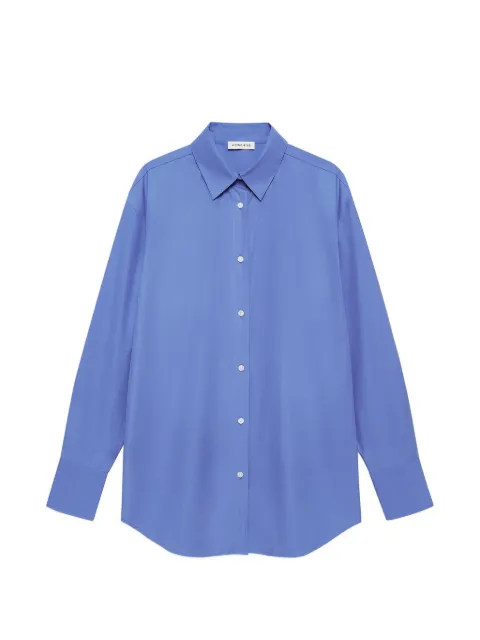 ANINE BING Plaza shirt - lavanda blue Blue A0712279