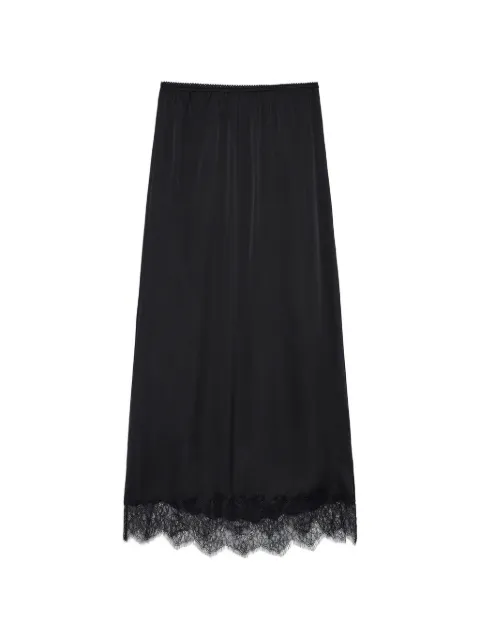 ANINE BING Shelby skirt - black Black A0412247