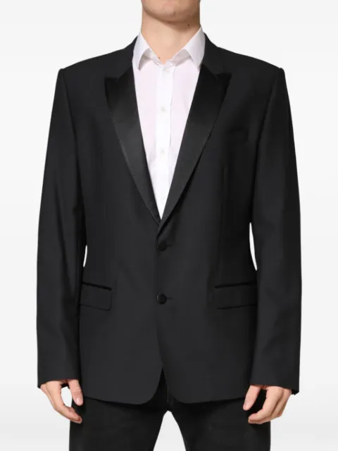Dolce & Gabbana single-breasted blazer Black 8202502537431