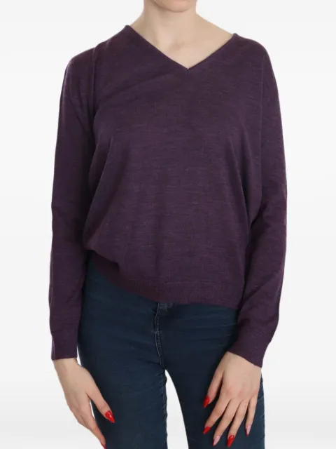 byblos V-neck sweater Purple TSH3898