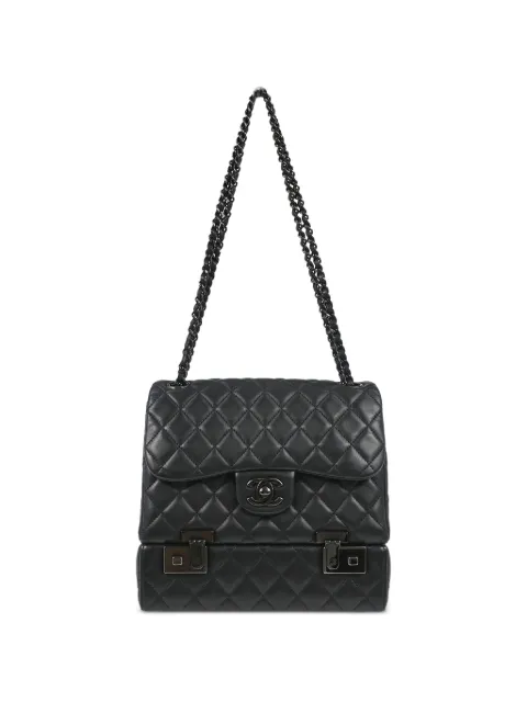 CHANEL Pre-Owned 2016-2017 Cockpit Flap shoulder bag Black 165194