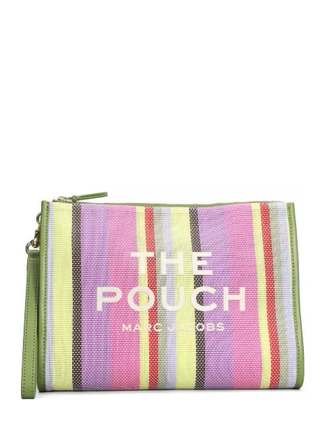 Marc Jacobs The Pouch striped clutch bag Red 2S6SCP016S02501