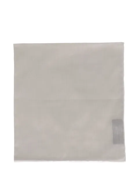TOM FORD rolled-edge pocket square Neutrals TF3159TF70