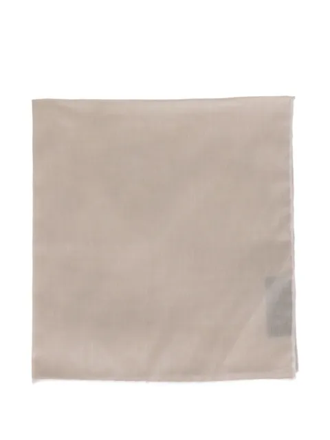 TOM FORD logo-detail pocket square Neutrals TF3159TF70