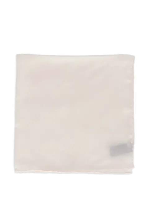 TOM FORD rolled-edge pocket square Neutrals TF312TFZ01
