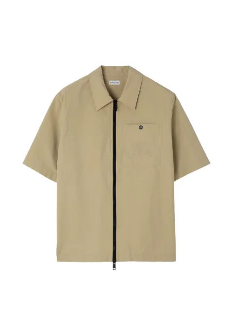 Burberry nylon zip overshirt Neutrals 8126304
