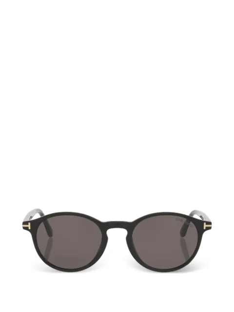 TOM FORD Prescott-02 round-frame sunglasses Black TR0023411330L1