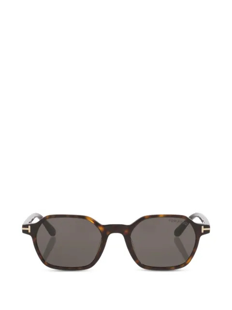 TOM FORD Joey-02 geometric-frame sunglasses Brown TR0022354402L1