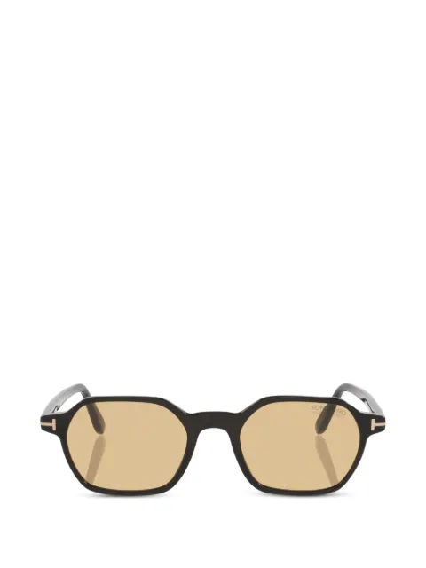 TOM FORD Joey-02 geometric-frame sunglasses Black TR0022351330D1